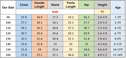 Miniatura 2 de ENDOH Kids 2 Piece Hoodie Outfits-Graphic Print Hooded Tops+Sweatpants,Loose Casual Sweatshirt for Child(2-14Y)