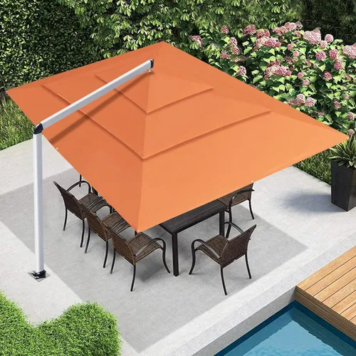 Miniatura 95 de EliteShade USA Sombrilla de Mercado de 10 Años Sin Decoloración de 9 Pies 3 Niveles Sombrilla de Patio Sombrilla de Mesa para Exteriores con Beige