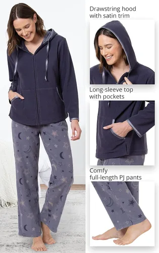 Miniatura 4 de PajamaGram - Pijamas suaves y acogedoras polares para mujeres