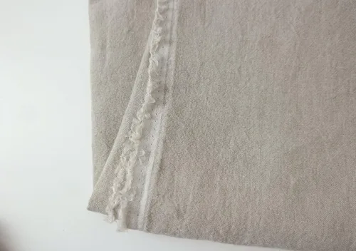 Miniatura 3 de Tela negra de lino 100% de peso medio torcido, versátil para manualidades y decoración del hogar, material sostenible y ecológico, ideal