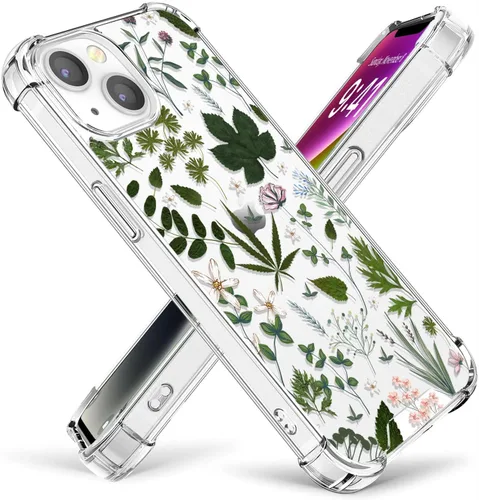 Miniatura 11 de Funda de cristal para iPhone 11 Pro (2019) de 5.8 pulgadas, bonita funda protectora transparente, diseño floral de encaje blanco [no amarillento]