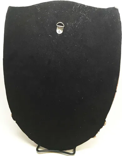 Miniatura 6 de Ebros Pagan Wiccan Triple Goddess Maiden Mother Crone Shield Placa de pared de 14 pulgadas de alto Triple Luna Decoración de pared Escultura celta
