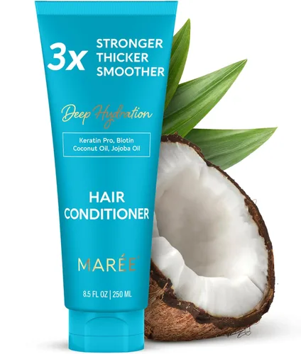 MAREE Acondicionador para cabello para mujeres y hombres – Acondicionador profundo hidratante hidratante color seguro – Hidratante para cabello
