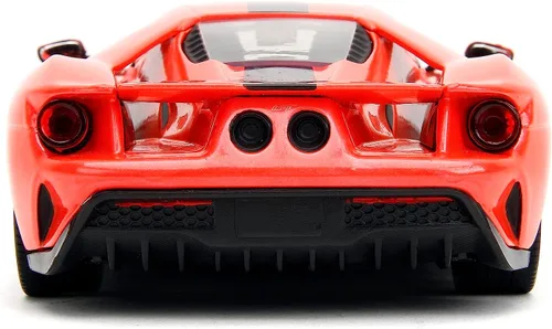 Miniatura 4 de Jada Pink Slips 1:24 W1 2017 Ford GT - Coche fundido a presión, juguetes para niños y adultos (salmón metálico)