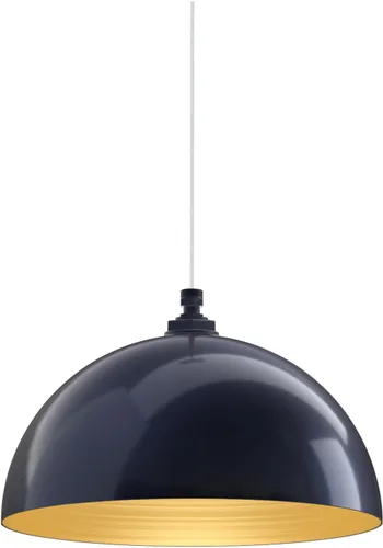Miniatura 105 de Steel Lighting Co. Brentwood - Lámpara colgante Montada en el techo Cúpula redonda de 14 pulgadas Estilo moderno contemporáneo de granja