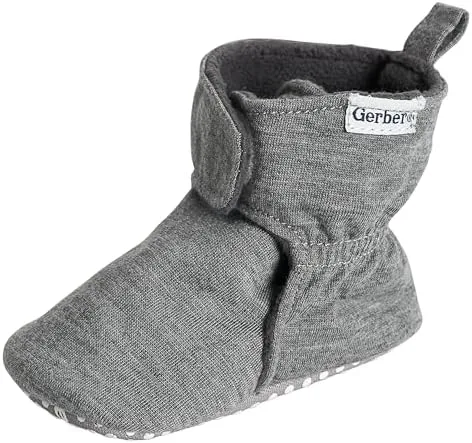 Miniatura 8 de Gerber Botines unisex con forro polar para niños, antideslizantes y suaves