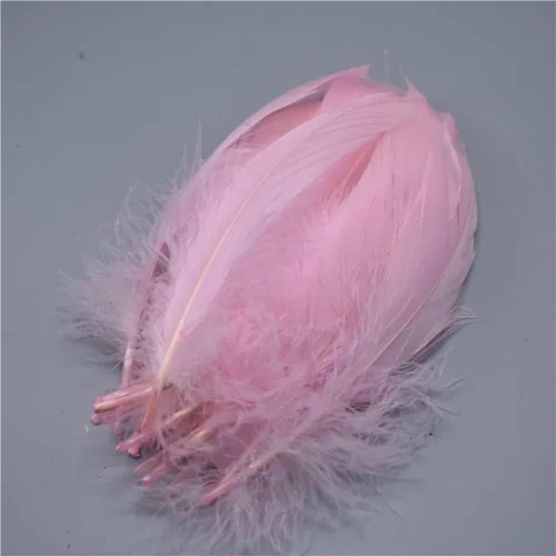 Miniatura 16 de Nature Peppermint Goose Feathers Crafts Plumes Jewelry Clothing Accessories Wedding Decoration Feather Purple 20 Pcs