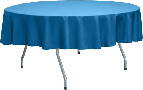 Miniatura 17 de ULTIMATE TEXTILE Mantel redondo reversible Shantung Satin Majestic de 72 pulgadas, color verde salvia