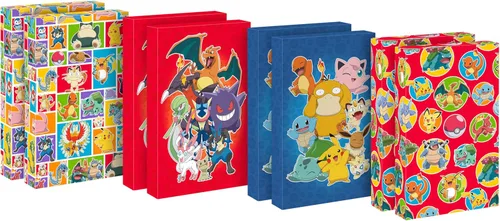 Miniatura 9 de Hallmark Paquete de bolsas de regalo de Pokémon (PokéBall mediana de 9" y Pikachu extra grande de 15") para niños, cumpleaños, Navidad, Día de San