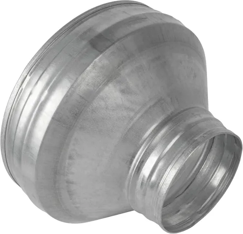 Miniatura 22 de Reductor de conducto redondo de 6 a 4 pulgadas - Aumentador de tubería de acero galvanizado de ajuste macho - Acoplamiento para sistemas