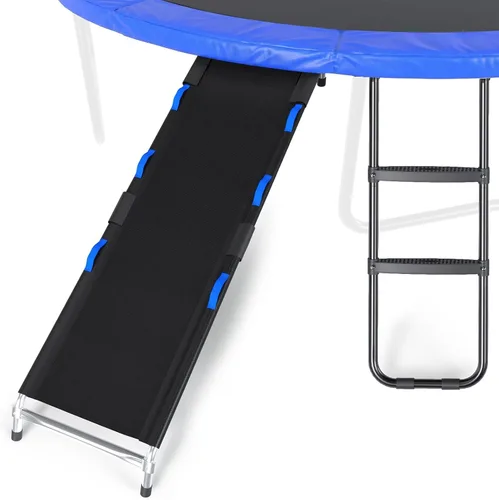 Kit de diapositivas de escalera de trampolín, accesorios para trampolín incluyen tobogán y escalera