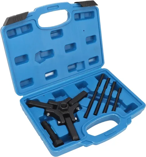 Miniatura 8 de Kits de reparación de equilibrador armónico, juego de extractor de equilibrador armónico, acero al carbono, acabado de óxido negro, kit de polea