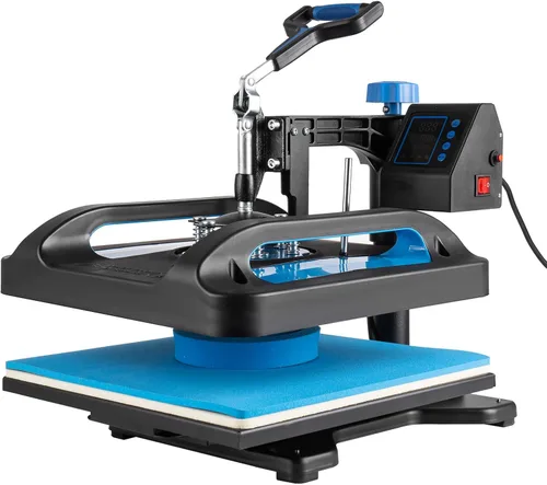 Miniatura 8 de Leomru máquina de prensa de calor 5 en 1, prensa de calor para sublimación de 12x15 pulgadas, máquina industrial de presión para camisetas, máquina
