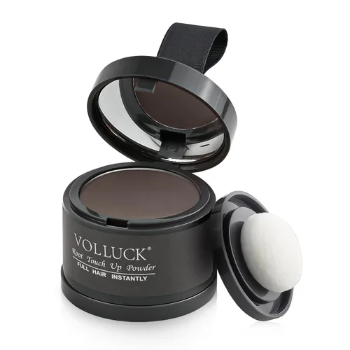 Miniatura 33 de Polvo de retoque de raíz, polvo instantáneo para la línea del cabello para áreas delgadas y cobertura de cabello gris, cobertura de raíz natural