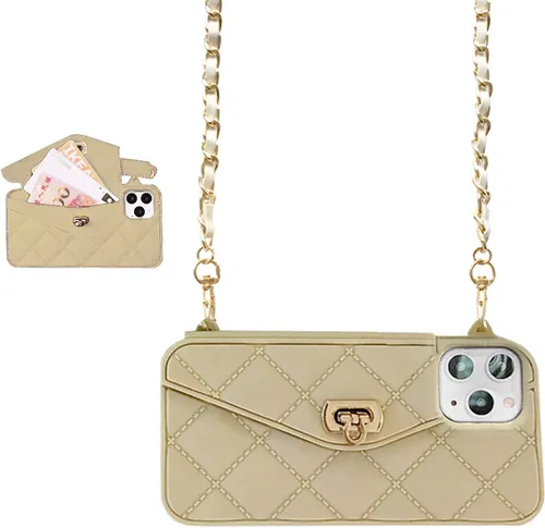 Miniatura 33 de UnnFiko - Funda tipo cartera compatible con iPhone XR, diseño elegante de bolsa de lujo, cartera abatible con funda para tarjetas, cubierta de Negro