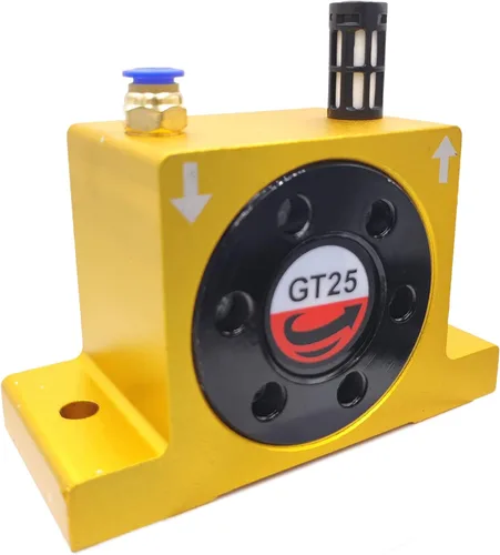 Tipo industrial GT-25 tipo neumático comprimido neumático turbina vibradores rueda vibrador GT25 silenciador libre