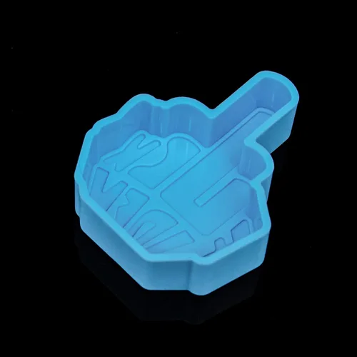 Miniatura 3 de Divertido molde de silicona F Bi-den para automóvil, molde de fundición de resina epoxi para perlas aromáticas, jabón, dulces, hornear, bricolaje