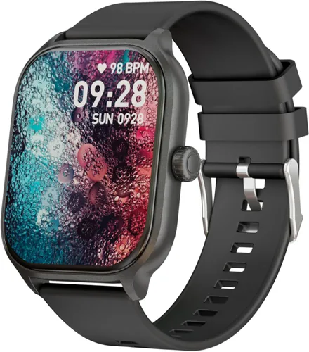 Supersonic SC-181SW - Reloj inteligente con pantalla táctil de 2 pulgadas con monitor de frecuencia cardíaca, presión arterial, niveles de oxígeno,