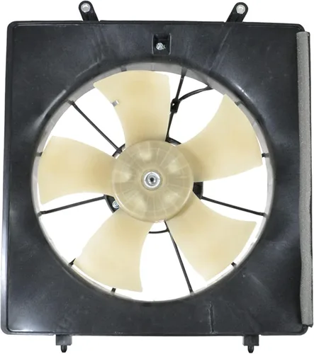 Miniatura 125 de TRQ Conjunto de ventilador de refrigeración dual del radiador compatible con Toyota Highlander 2008-2013 TO3115155