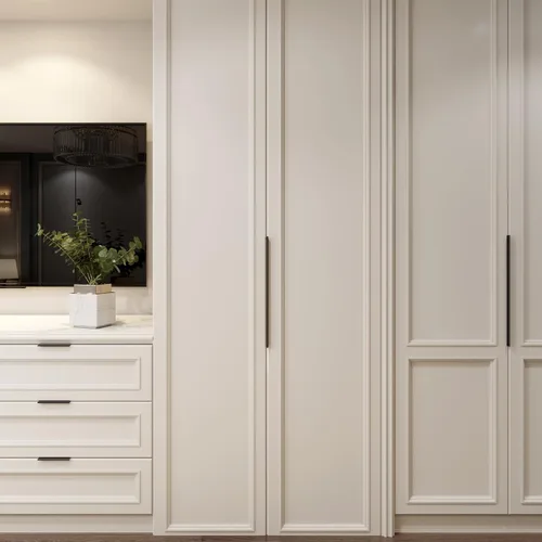 Miniatura 6 de Peaha Paquete de 10 manijas de gabinete de cocina de 1-5/16 pulgadas, tiradores negros para cajones de tocador, borde de puerta, tiradores de dedo