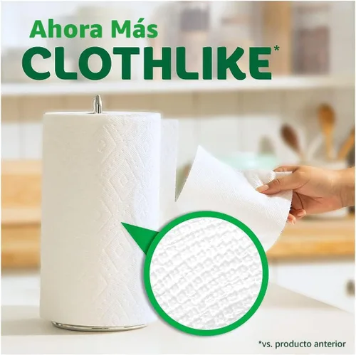 Miniatura 7 de Bounty 1939879 - Toallas de papel para cocina Select-A-Size, 2 capas, 110 hojas/rollo (74801/95054)