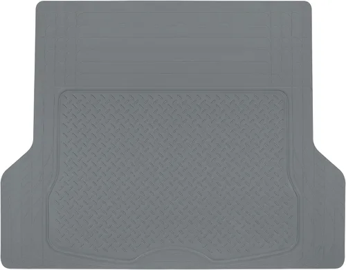 Miniatura 5 de Motor Trend FlexTough™ - Alfombrillas de goma gris para coche de alta resistencia Todo el clima y forro de carga Jumbo para SUV Set completo