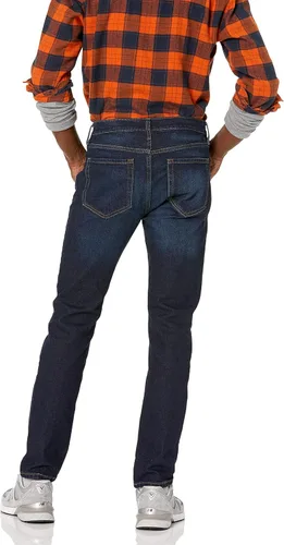 Miniatura 3 de Amazon Essentials Men's Slim-Fit Jeans - Discontinued Colors Indigo Wash