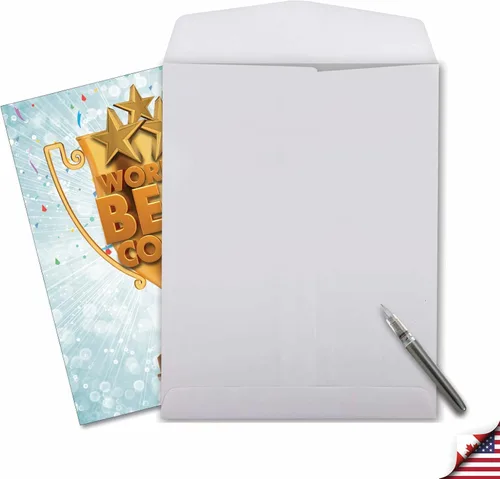 Miniatura 6 de NobleWorks - 1 tarjeta de agradecimiento para profesores escolares jumbo de Estados Unidos, todos con sobre (8.5 x 11 pulgadas) - Tarjeta de notas