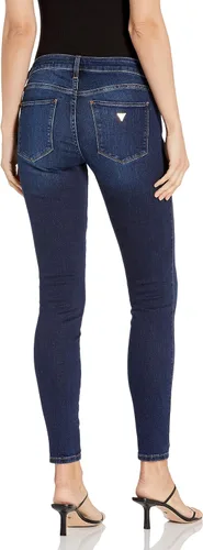 Miniatura 3 de GUESS Jeans ajustados y elásticos de tiro medio para mujer