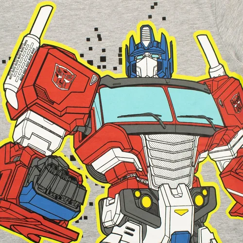 Miniatura 3 de Transformers Conjunto de camiseta y pantalones cortos para niños Optimus Prime