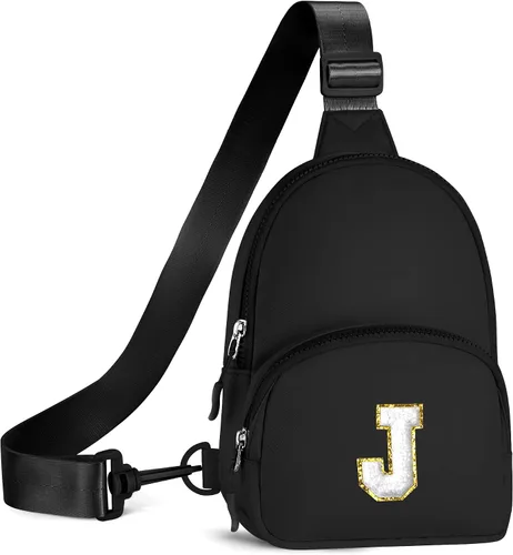 Miniatura 55 de YOOLIFE Bolso bandolera con inicial, bolsas pequeñas para niñas y mujeres, regalos para adolescentes, niñas, adolescentes, novia, dama de honor