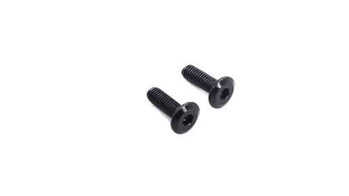 Miniatura 5 de 20pcs M6 x 0.591 in Remache Negro Avellanado Socket Cap Allen Tornillos Remache Tornillos Muebles Conexión 304 Acero Inoxidable
