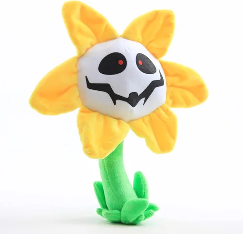 Miniatura 2 de Flowey Juguete de peluche de 10 pulgadas con figura de girasol para regalo