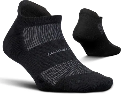 Feetures Calcetines acolchados de alto rendimiento que no se ven Calcetines de correr para hombres y mujeres Calcetines deportivos Absorbe la