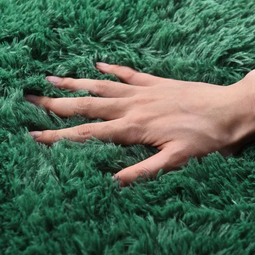 Miniatura 4 de Alfombras de Pasillo para Dormitorio 2x6 pies Alfombras de Pasillo para Pasillos Antideslizantes Suaves de Pelo Largo Alfombra de Cabecera, Alfombra