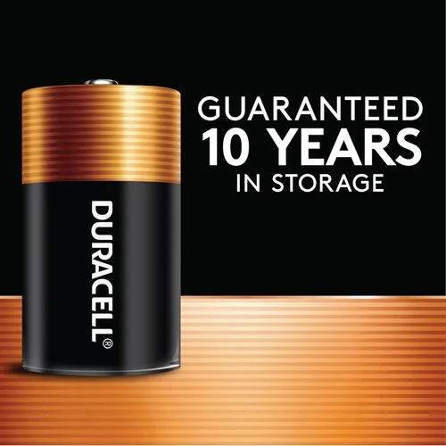 Miniatura 4 de Duracell Coppertop - Baterías C, 2 unidades (paquete de 1), batería C con energía de larga duración, baterías alcalinas multiusos para dispositivos