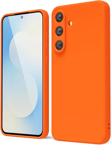 Miniatura 485 de oakxco Funda para teléfono Samsung Galaxy S21 Ultra con agarre de silicona líquida, bonita funda delgada y delgada de goma suave de TPU lisa