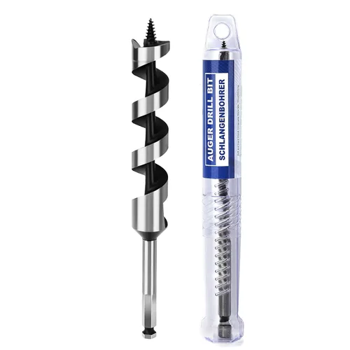Miniatura 12 de Broca de 1-1/2 x 11.8 pulgadas para barrenar madera, Broca de 38x300 mm hexagonal larga para madera, madera dura, embarcaciones