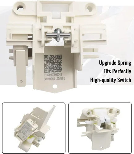 Miniatura 4 de DD81-01629A DD81-02132A - Pestillo para interruptor de puerta de lavavajillas compatible con Samsung DW80K5050UB DW80F600UTB DW80F600UTS DW80F800UWS