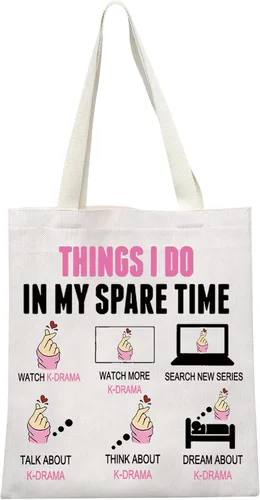 Miniatura 9 de MEIKIUP Divertido regalo K-pop amante mercancía K-pop Drama coreano Fan Gift K-Drama mujeres bolsa de maquillaje