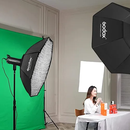 Miniatura 9 de Godox Octagon Softbox 37" 37.4 in Bowens Mount para Monolight Photo Studio Strobe Iluminación