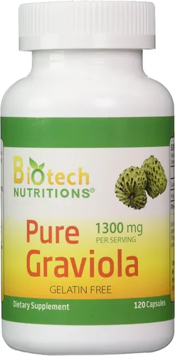 Graviola Biotech Nutritions Graviola 100 % pura, hpco-bubt-bel00665, 1, 1