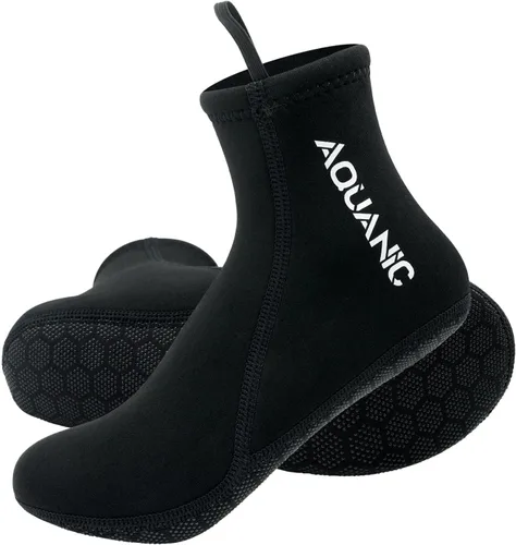 nitescuba - Calcetines de neopreno de 2.5 mm para buceo libre, calcetines térmicos para agua, calcetines para aletas para esnórquel, surf, natación
