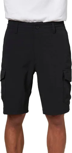 O'NEILL Pantalones cortos híbridos GI Jack de 20 pulgadas para hombre, cómodos pantalones cortos tipo cargo con cintura elástica y bolsillos