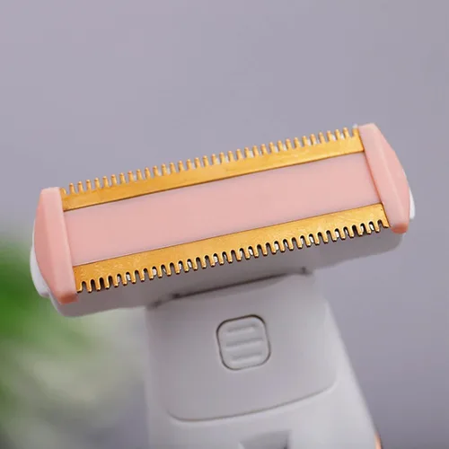 Miniatura 8 de LinMei Cabezal de repuesto compatible con acabado táctil Flawless Body Recargable afeitadora y recortadora con 2 cepillos de limpieza