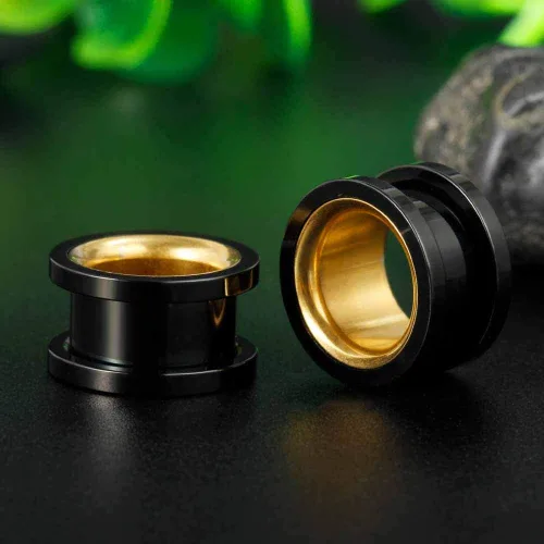 Miniatura 2 de COOEAR - Dilatadores para oreja de acero quirúrgico, tamaño de 0.07onzas a 1.18pulgadas