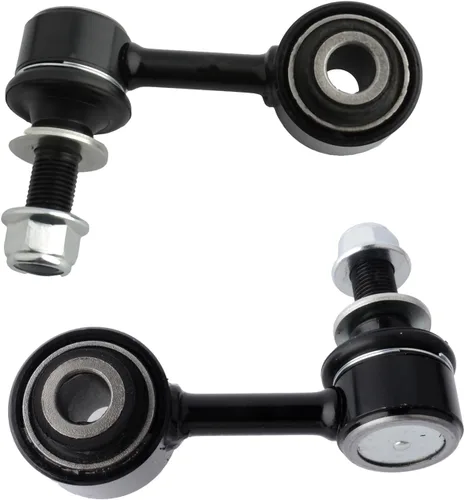 Miniatura 12 de 2 paquetes de kit de enlace de barra estabilizadora Compatible con Jeep TJ 1997-2006, enlace de barra antivuelco delantera Compatible con Jeep