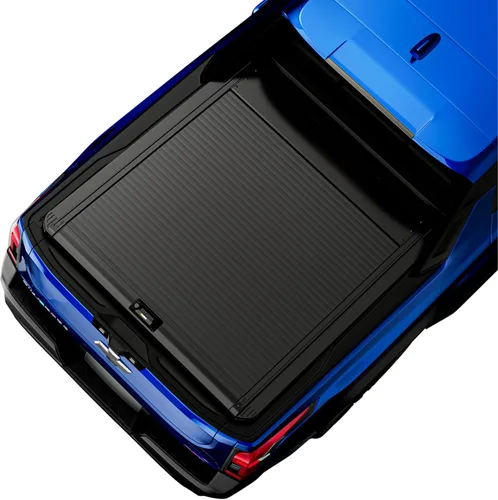 Miniatura 11 de ONINE Cubierta rígida retráctil Pull-Lock-Go para Ford Maverick 2022-2025 con caja de 4.6 pies (54.4 pulgadas), aluminio negro mate, compatible