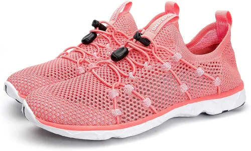 Miniatura 5 de MOERDENG - Zapatos de agua de secado rápido para mujer, ligeros, para deportes al aire libre, playa, piscina, ejercicio