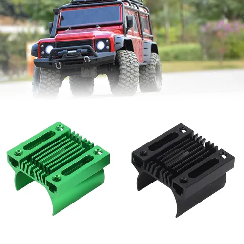 Miniatura 2 de Disipador de calor de motor a control remoto, disipador de calor mejorado de aleación de aluminio ligero para carreras de camiones todoterreno